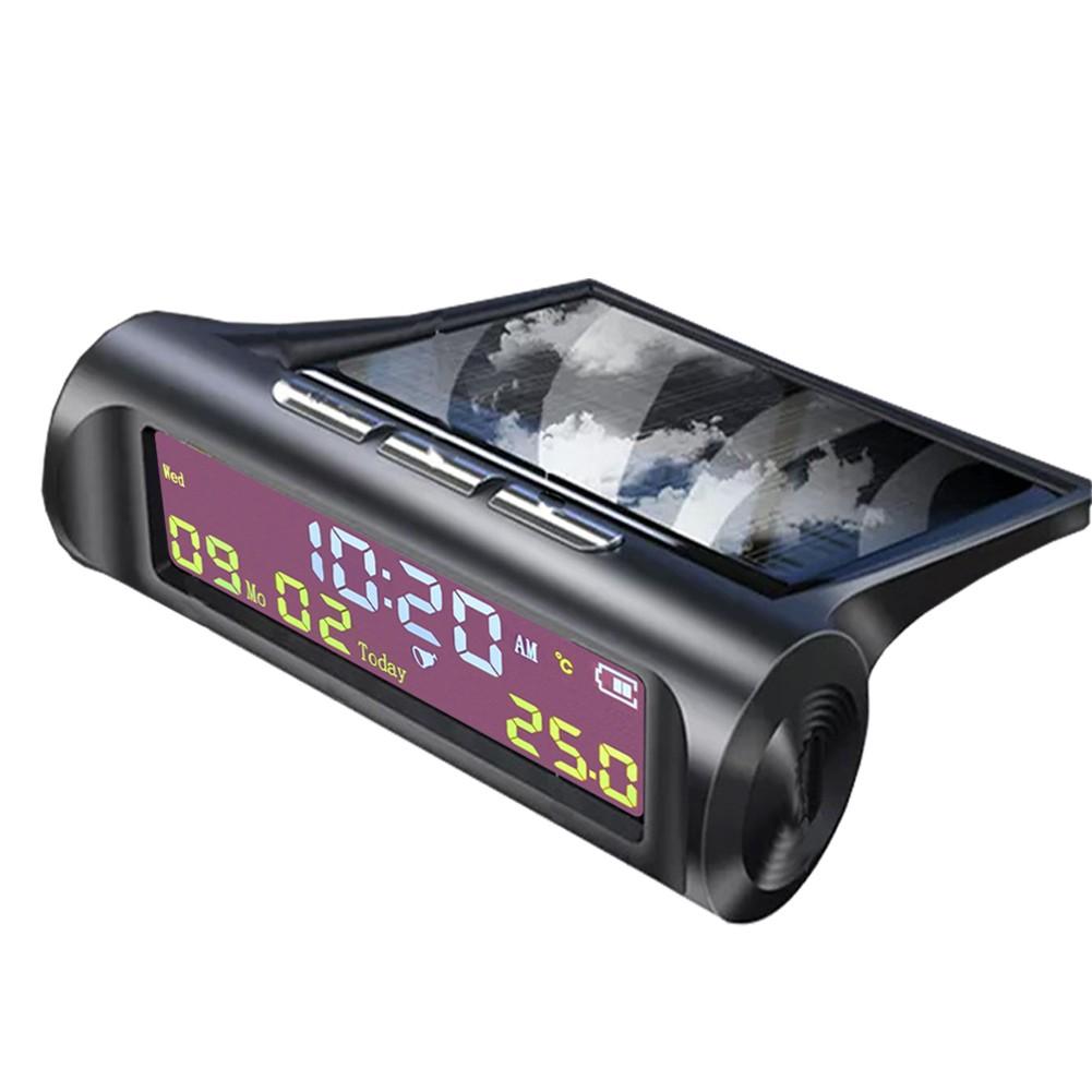 Digital Clock With Date Temperature Display Automatic LCD Display