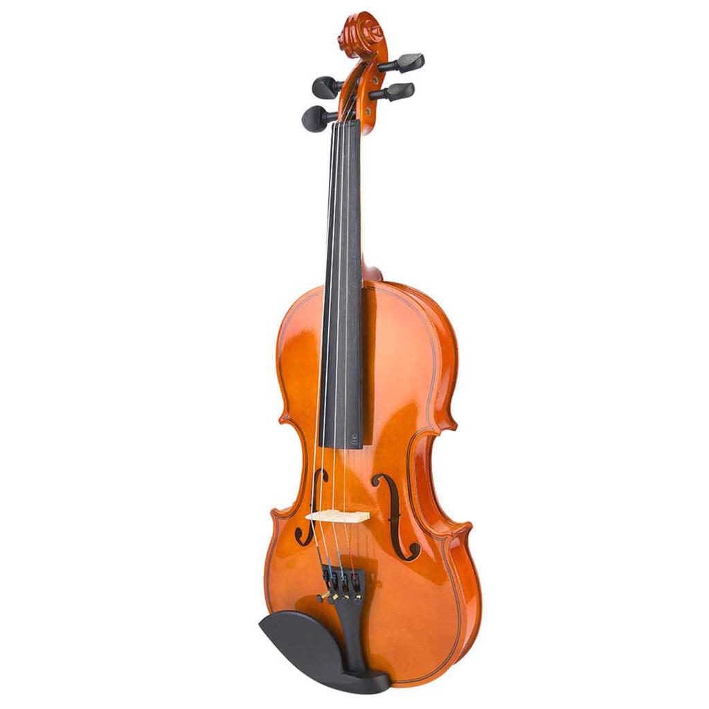 Natural Handmade Acoustic Violin with Bow Rosin Bag Musical Instrument Accessories