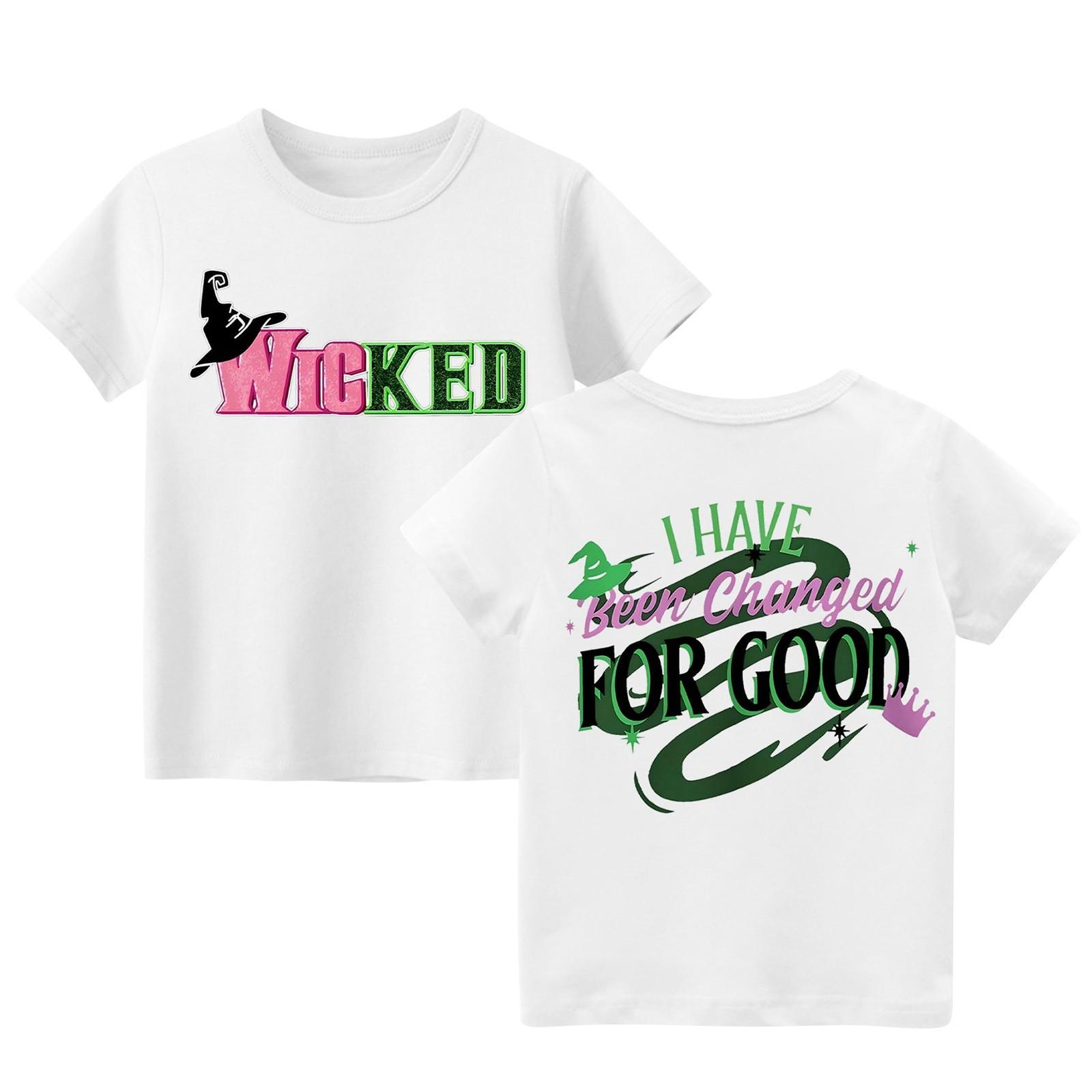 

Мальчики и девочки мода повседневный воротник принтованный короткий рукав топ 160 белый