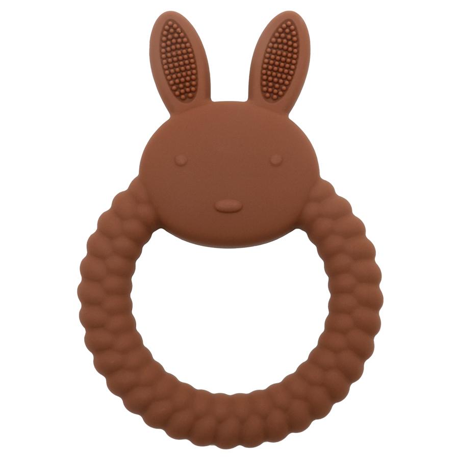 1Pcs Baby Teether Silicone Toy BPA Free Cartoon Rabbit Nursing Teething Gifts Baby Health Molar Chewing Newborn Accessories Toy