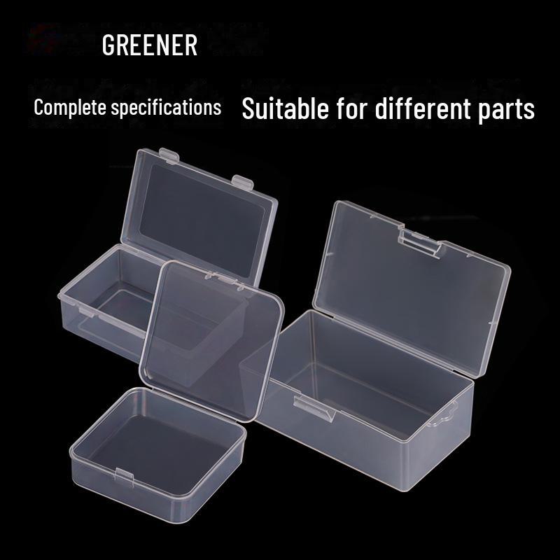 Green Forest Multi-grid Rectangular Tool & Component Storage Box