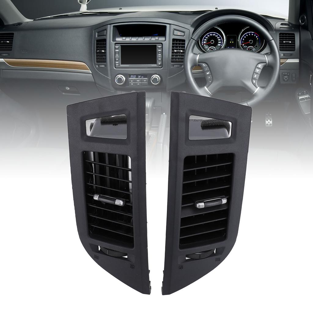 Pair of AC Air Vent Outlet Panel Improve Air Circulation Enhanced Comfort for Pajero 4 Generation 2006 to 2025