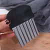Stainless Steel Potato Chip Slicer Thickened Crinkle Cutter Potato Cutter  Vegetable Processing