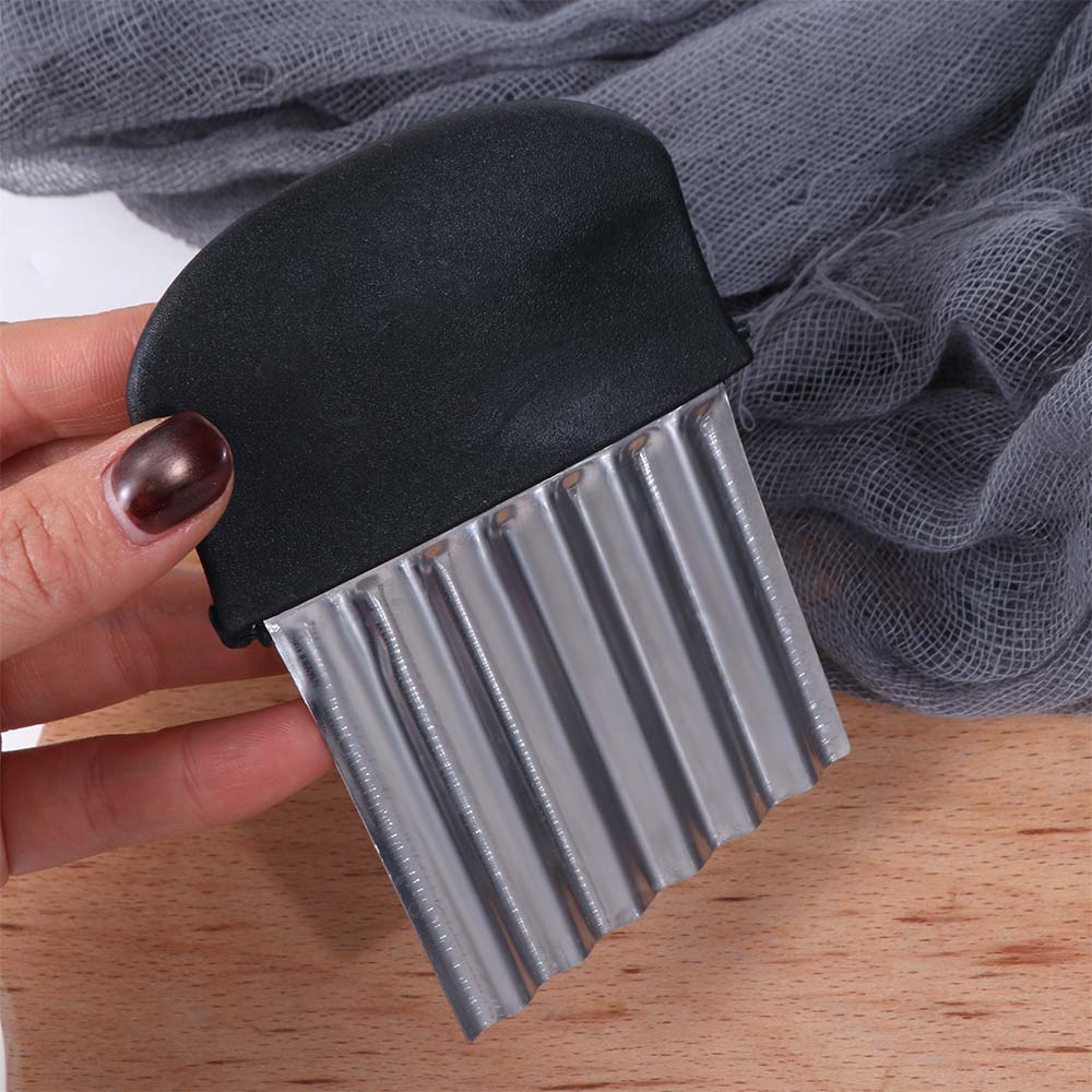 Stainless Steel Potato Chip Slicer Thickened Crinkle Cutter Potato Cutter  Vegetable Processing