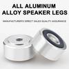 4/8Pcs HIFI Speaker Spikes Stand Feet Pad Aluminum Alloy Speaker Isolation Stand Feet Pad Speaker Feet Pad for Speaker DAC