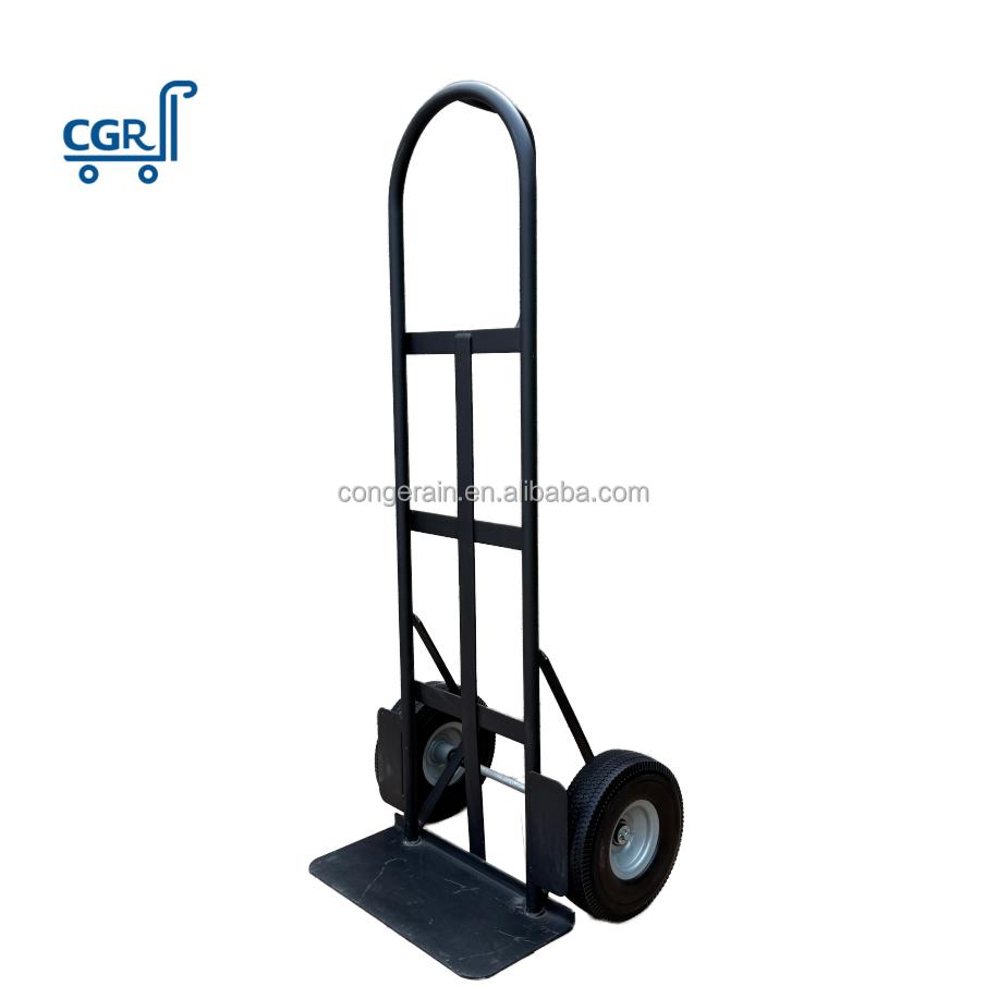 OEM 250kg Capacity Heavy Duty Steel Hand Truck Trolley Cart For Industrial Efficient Transportation