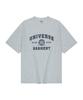 Yunibeoseugameonteu Ug Symbol Logo Print T-Shirt_Melange Grey
