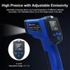 Infrared Thermometers with K-Type Probe Non-contact High Temperature Meter Imager Infrared Laser Thermometer
