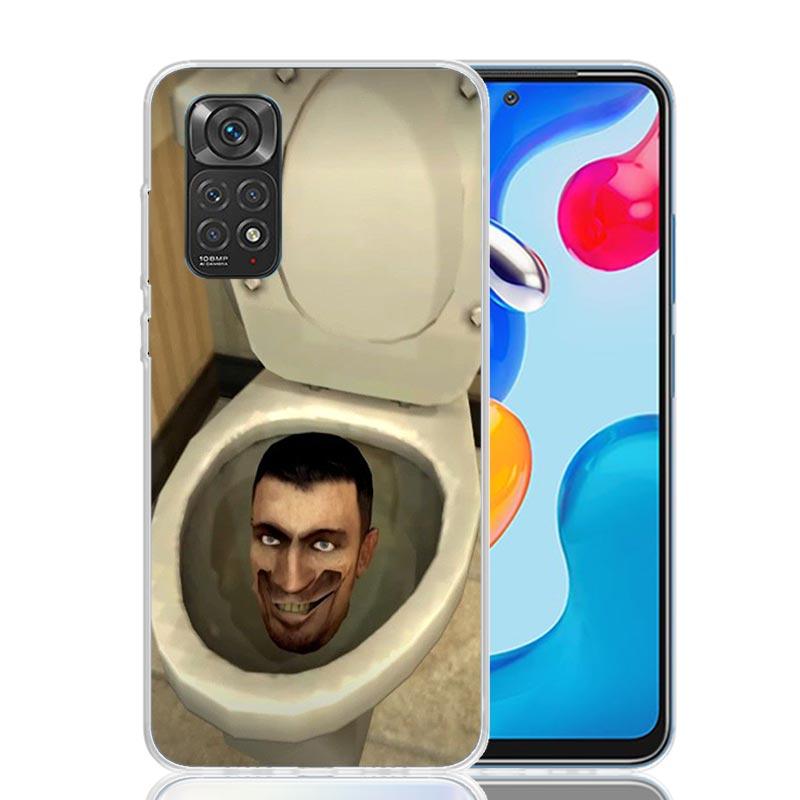 S-Skibidi Toilet Mobile Cell Phone Case For Xiaomi Redmi Note 13 14 15 Pro Plus 12S 12 14S 11S 11E 10 10S 11 11T 5G 4G Cover Coq