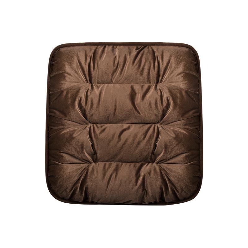 Pernă mică de flanel pentru scaun auto din trei piese pentru toate anotimpurile - pe jumătate înfășurată pentru vară, anti-alunecare și fără legare.