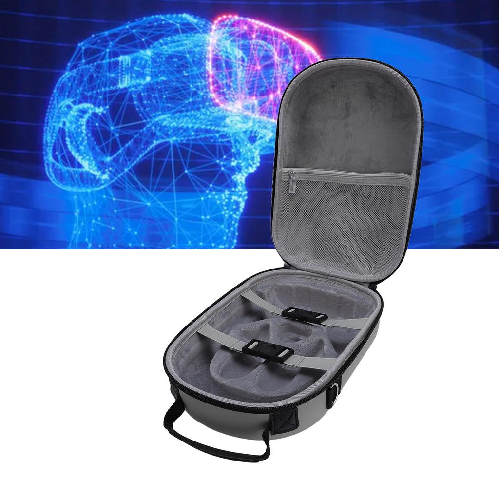 Hard Carrying Case EVA Electronic Accessories Storage Case Large Shockproof Storage Bag Portable Electronics   for Travel Or Work