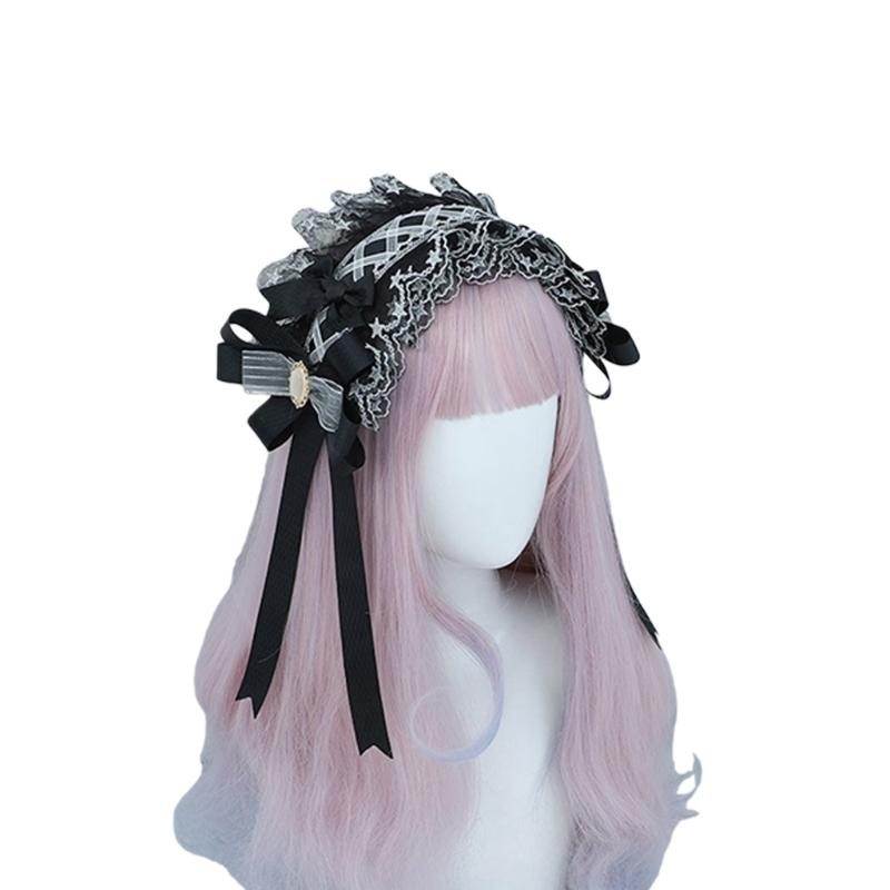 Bows Hairbands Adorkable Photo Props Halloween Anime Headbands Party Headpiece Fun Headbands for Music Festivals