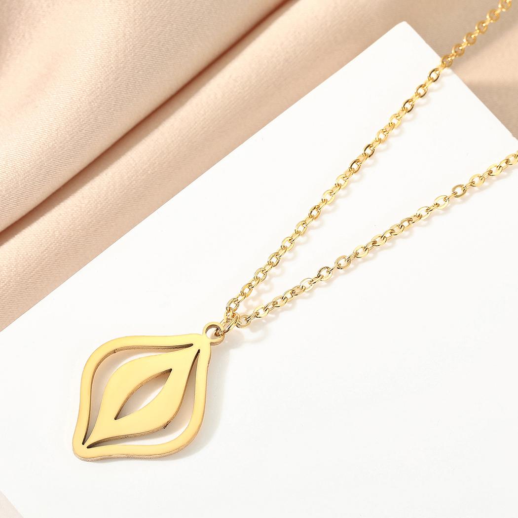 Kinital Feminist Vagina Necklace - Feminist Pussy Vulva Jewelry  Gift  jewelry Christmas gift for girlfriend золотой