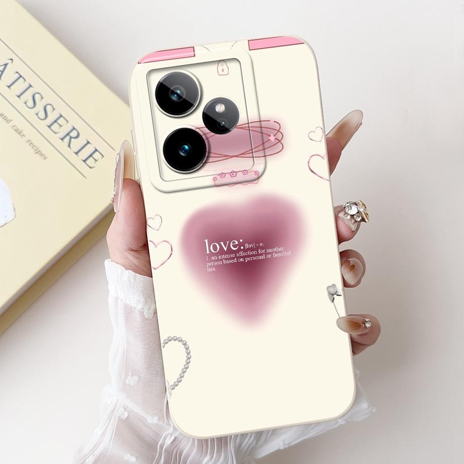 For Realme GT7 Case RealmeGT 7T New Candy Painted Back Cover Shockproof Soft TPU Phone Case For Realme GT 7 Pro GT7 T GT7T Shell