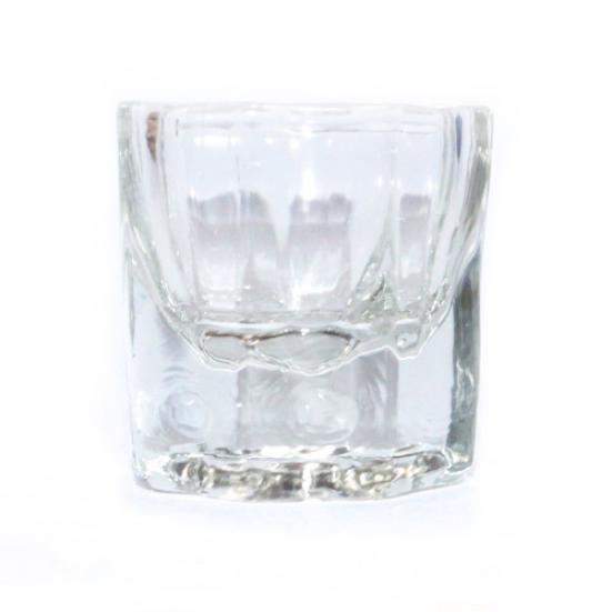Octagonal Shape Glass Cup Dappen Dish Container for Arcylic Nail Art Liquid Powder