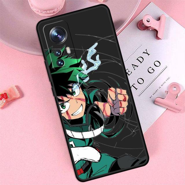 

Черный чехол аниме My Hero Academy для Vivo Y15 Y11 Y72 5G V20 S1 Y70 Y20 Y31 Y19 Y17 V21 Y81 Y53 V17 Y1S Y50 Funda Bag Vivo S1