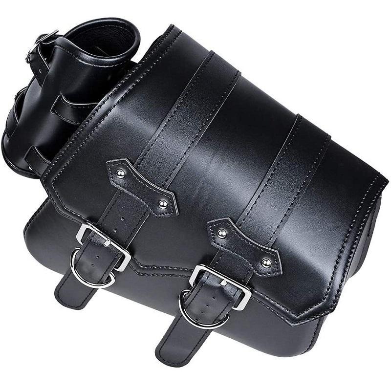 PU Leder Motorrad Satteltaschen Seite Werkzeug Tasche Tasche Gepäck Sattel Tasche Tasche Links/Rechts Für Harley Sportster XL 883 1200 48 72