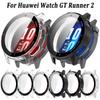 PC+Tempered Protective Case Anti-Scratch Shockproof Screen Protector Full Coverage Cover Shell for Huawei Watch GT Runner 2