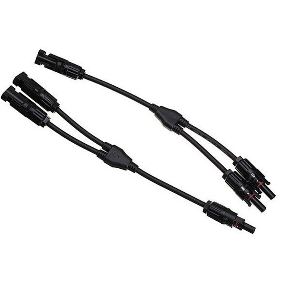 Connector Solar Parallel Connector Photovoltaic Panel Adaptor Y Branch Connector Y Branch Plug