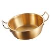 Rustless Steel Serving Bowl Round Deep Appetizer Bowl Practical Food Basin  Fruit Storage