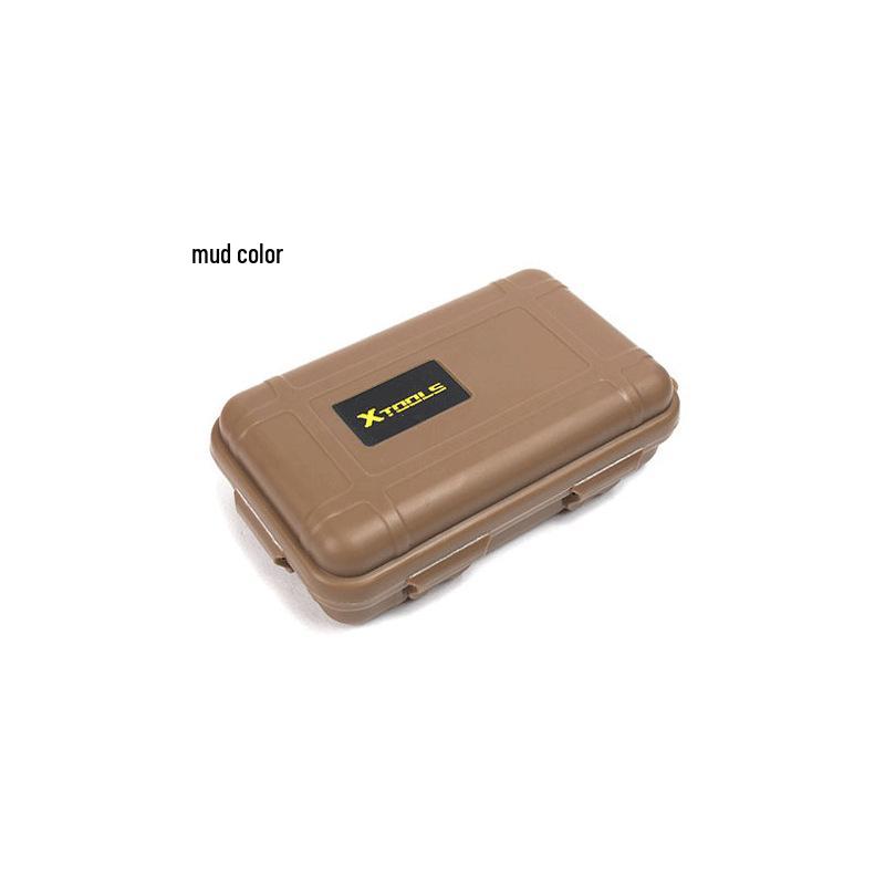 Compact EDC Outdoor Survival Kit: Shockproof, Pressure-Proof, Waterproof Sealed Box for Wilderness Adventures