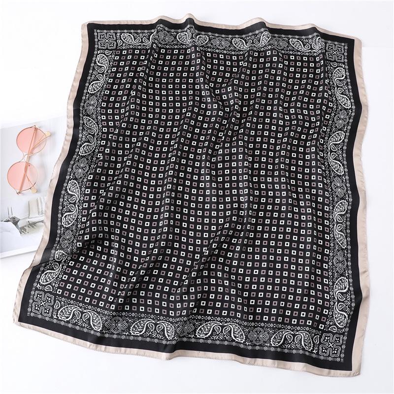 Spring and summer thin silk scarves women's fashion versatile