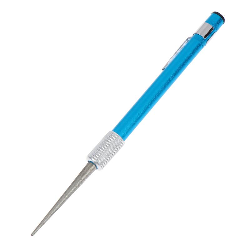 1/2Sets Multifunctional Fishing Hook Double-Headed File Diamond Pens Shaped Knife Sharpener For Outdoor Fishing