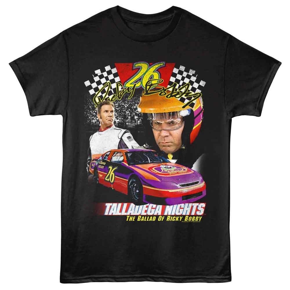 Talladega Nights - Laughing Clown Collage - Short Sleeve Children s T-shirt - Black 150