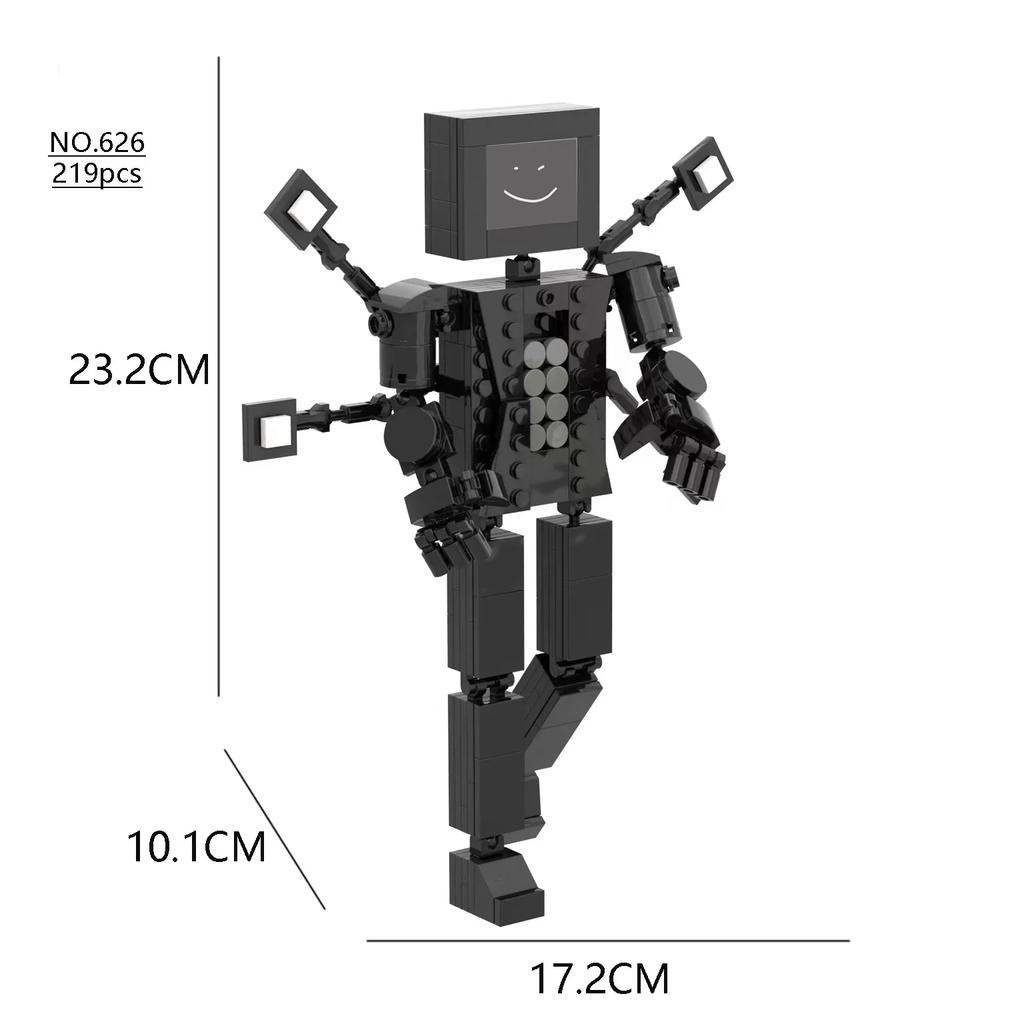2023 Skibidi Toilet Man VS Monitor Blocchi da Costruzione Camerman Titan Speakerman Giocattolo Fai da Te Set di Figure Speakerman per Bambini Regalo