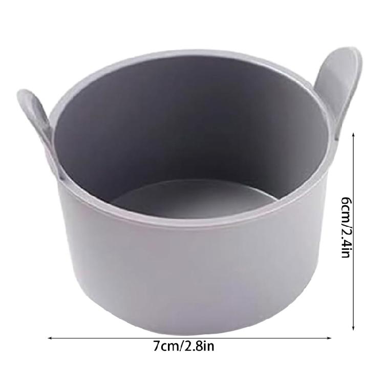 Set of 4 Air Fryer Cupcake Pans Silicone Baking Cups Air Fryer Cake Molds