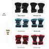 Unisex Summer Fitness Fingerless Gloves with Wrist Support, Anti-callus Breathable Design for Weightlifting and Cycling.
