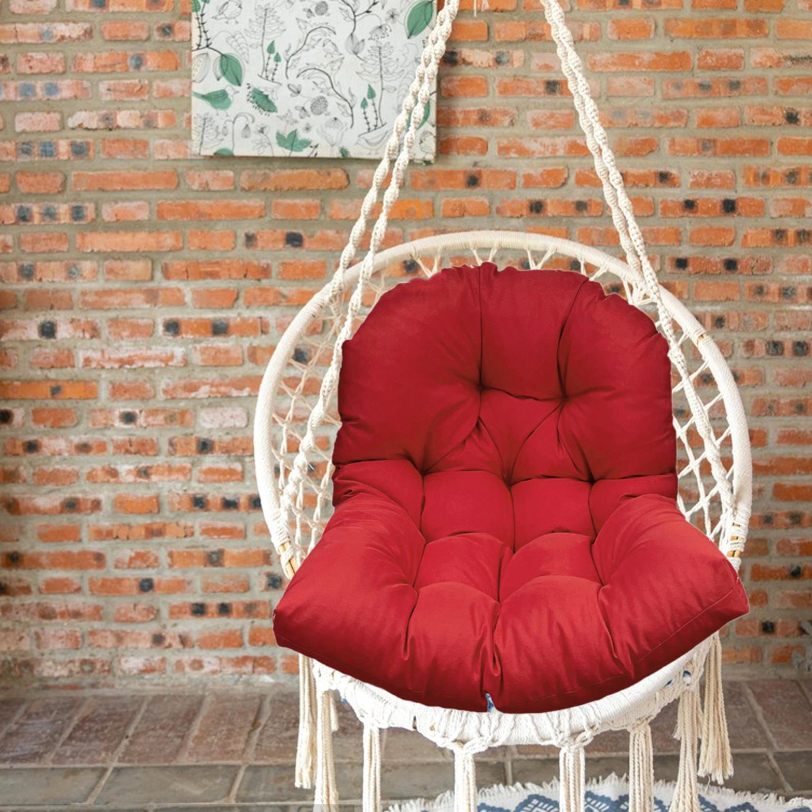 

Cushion for Egg Chair Back Support, Polyester Material Balcony Use красный