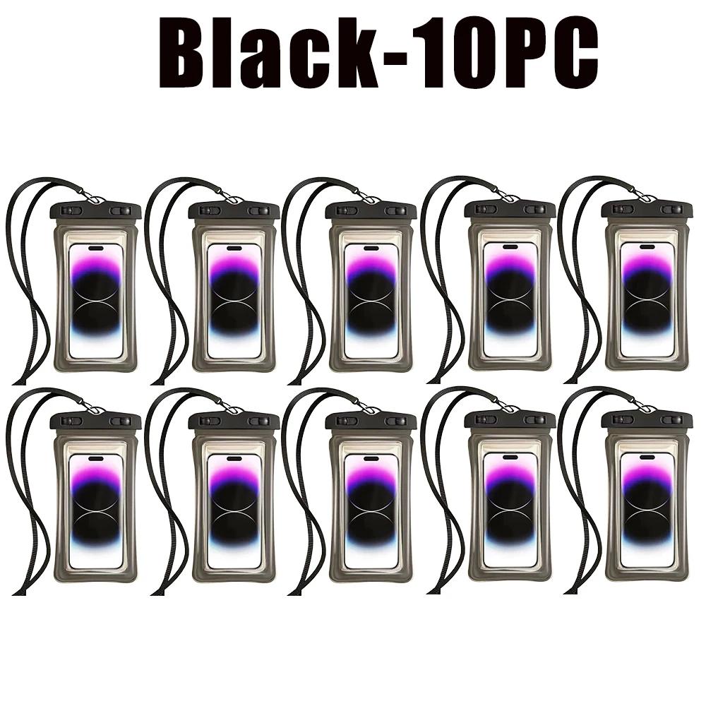1-30PCS High Quality Universal Waterproof Smartphone Bag Phone Case Floating Waterproof Phone Pouch Bag for Diving Swimming