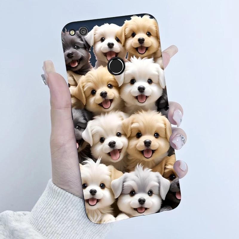 For Huawei P8 Lite 2017 GR3 2017 Case Honor 8 Lite Soft TPU Silicone Cover Cute Cartoon Panda Phone Case PRA-LX1 LX3 Coque Funda