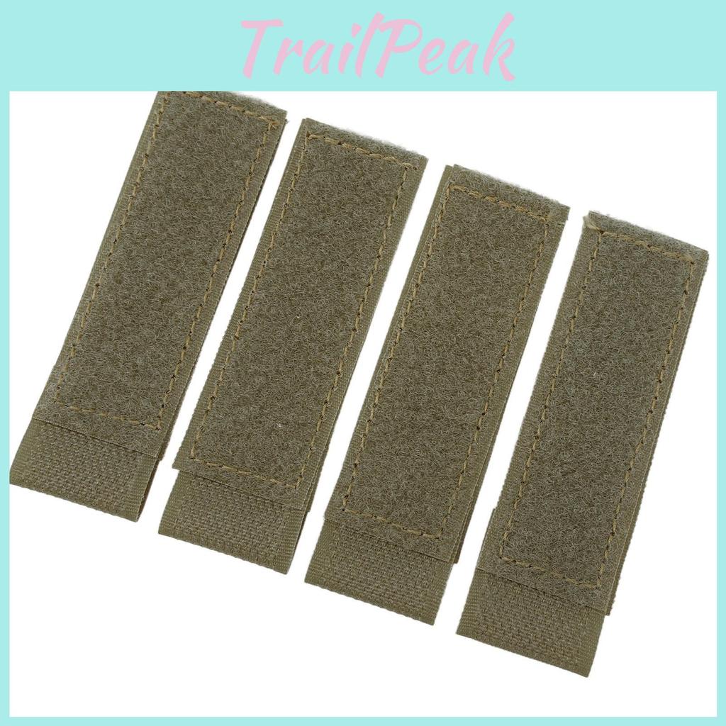 Patch And Loop Hook 4pcs Nylon Hook And Loop Molle Attachment Pad For Training Vest Hunting