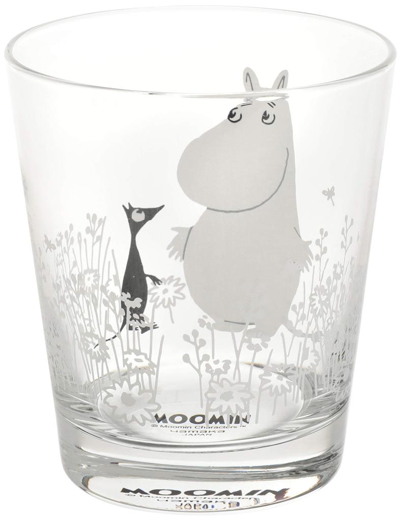 Yamaka Shoten Moomin Glass Moomin 260ml Nordic Day Wedding Made In "Kuppi" Tumbler, Design, Approx. Capacity, Style, Mother's Gift, Tableware, Gift,