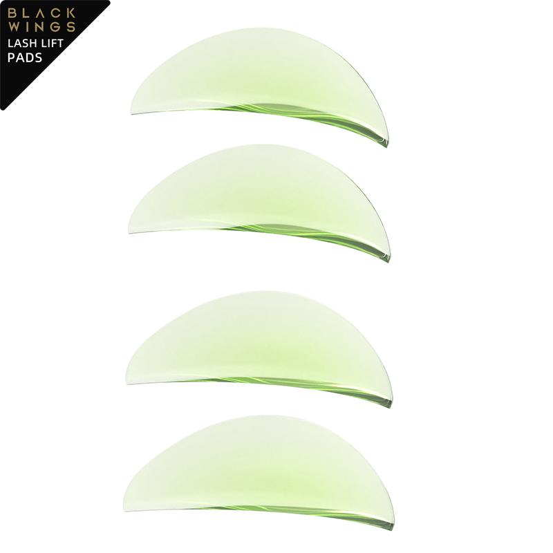 Lashlift Pads Blackwings 2 Paar 2Größen Silikon Wimpern Lift Pad