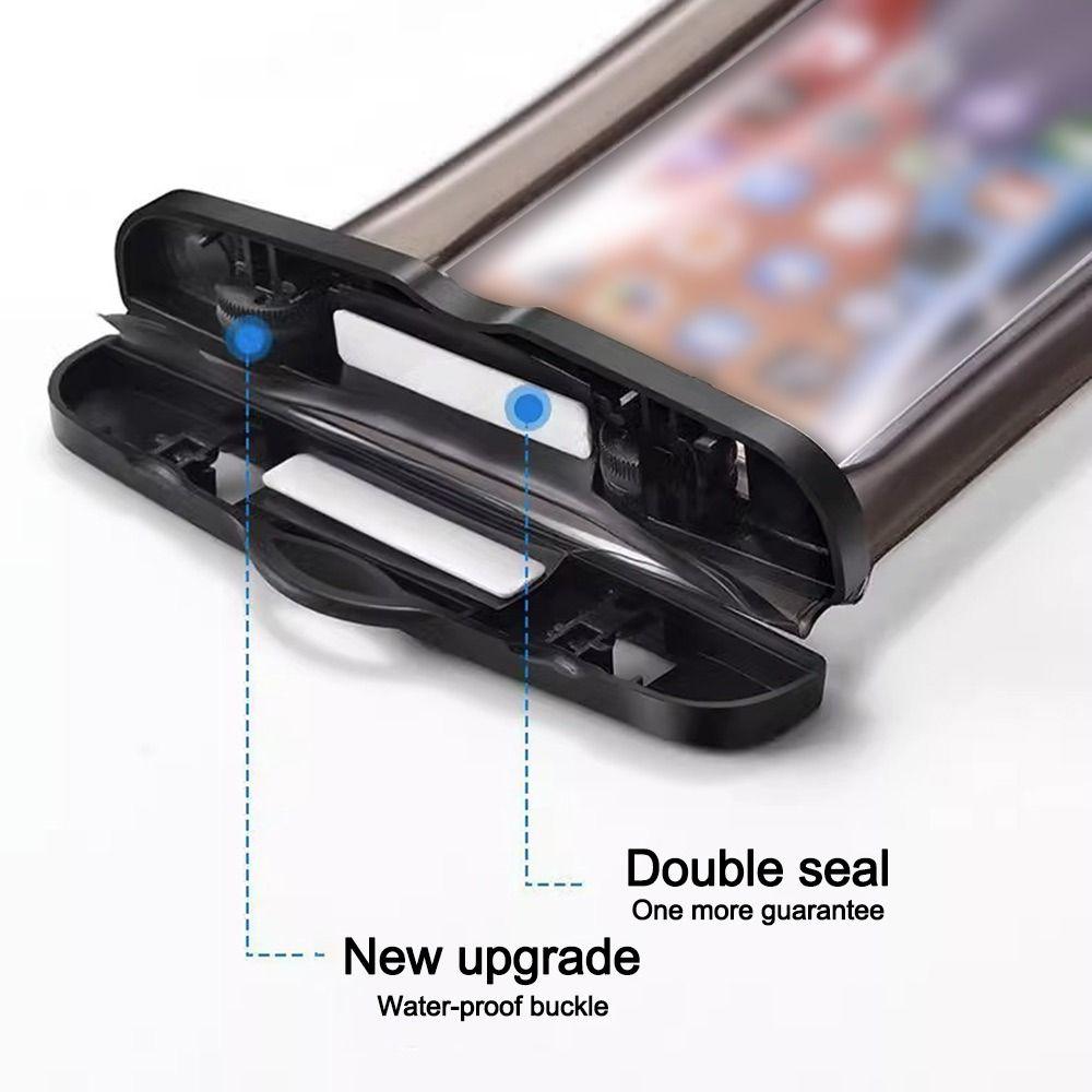 Under 7.0 inches Waterproof Phone Case Touch Screen Phone Sealed Bag  Swimming&Diving