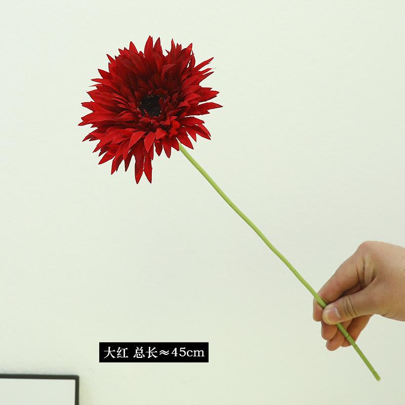 1Pcs Artificial Silk Gerbera Flowers for Wedding Decoration Fake Daisy Chrysanthemum Party Home Decoration Fake Flowers