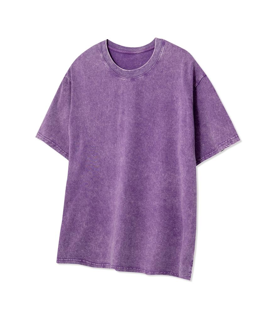 STANDARDERROR [2Pack] Basic Pigment Oversized Short Sleeve T-Shirt (10 Colors) (Type A)