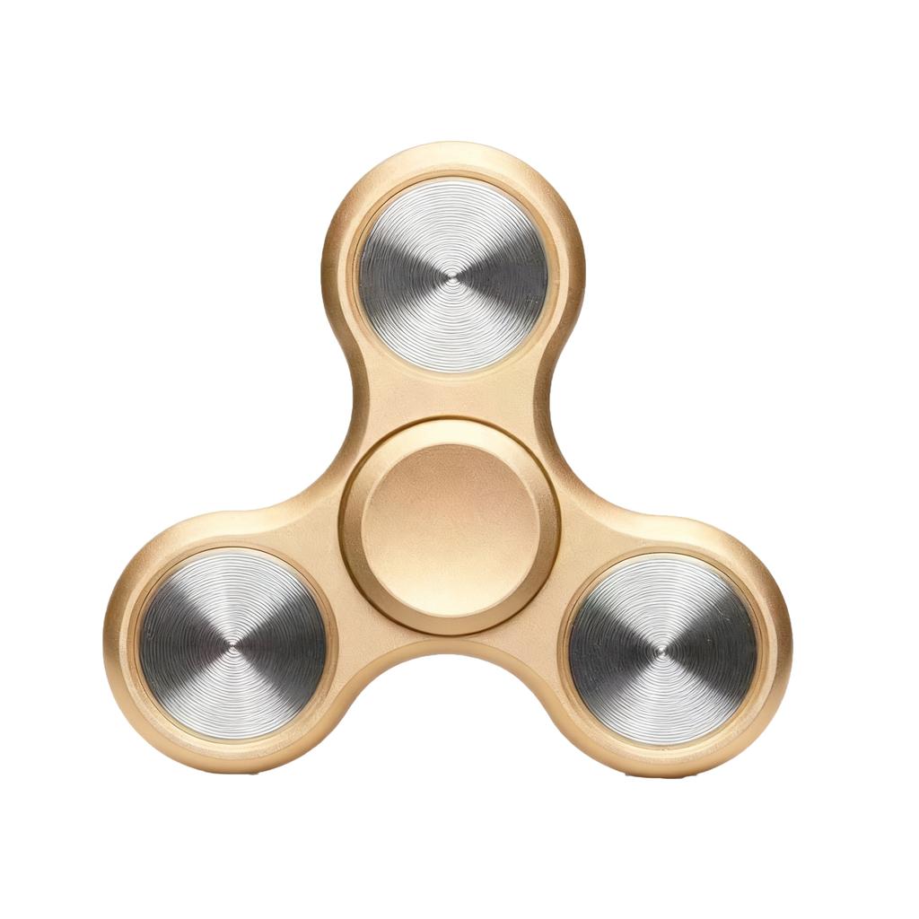 Fingertip Gyro Leaker Aluminum Alloy Finger Gyro Stainless Steel Big Three Magical Decompression Spinning Toy