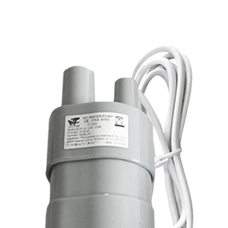 15W DC 12V Straight Pump 5m/16.4ft Submersible High Flow Pump Brushless Motor Wear-resistant Ceramic Shaft for Caravan Camper