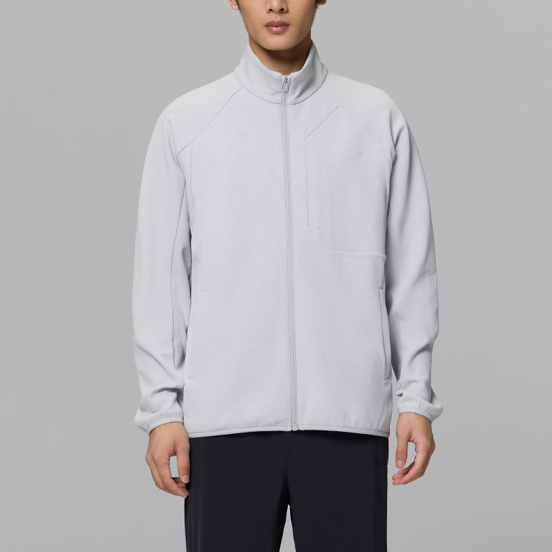 SAUCONY Urban Commuting Loose Knit Jacket Men Jackets Premium-Gray SC2240187A-GR65