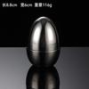 304 Stainless Steel Egg-shaped Toothpick Holder, Gold Egg, Silver Egg, Small Toothpick Jar, Home Creative Hotel Ornament