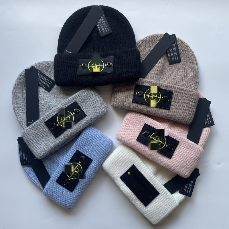 Hat Winter Knitted Outdoor Windproof Cold Proof Fashion Solid Color Hat Warm