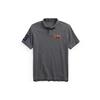 Polo Slim Fit Three Pony Logo Print Short Sleeve Polo Shirt Men Tops Gray MNPOKNI1N821-453