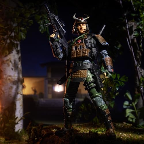 G.I. Joe Classified Series #174, Kyle Bud Jesso, Deluxe Collectible 6-Inch Samurai Action Figure with 19 Accessories