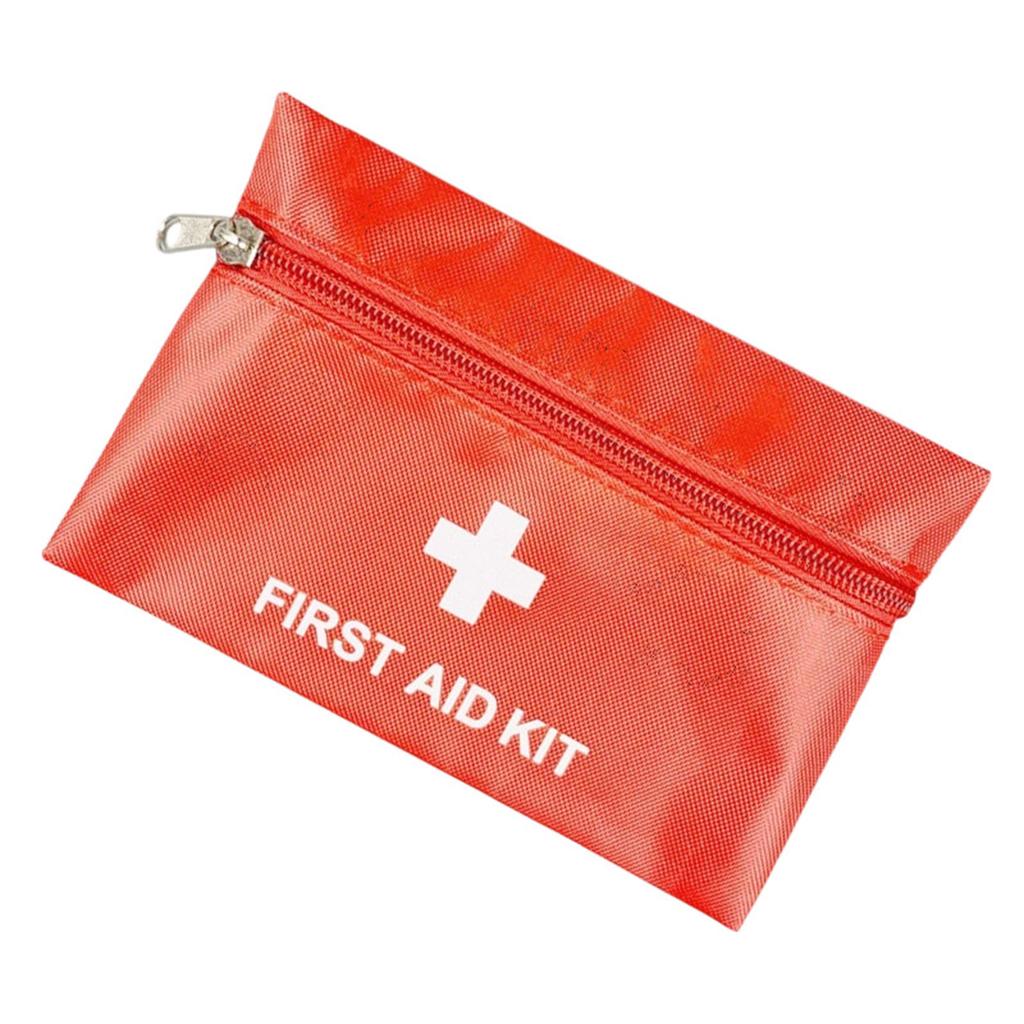 12Pcs Outdoor First Aids Kits Portable Emergency Outdoor Storage Bag Including Bandages Scissors Tweezers Enduring