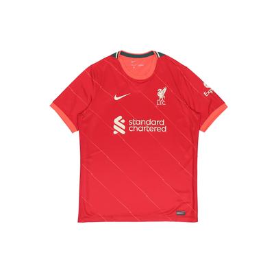 2021-2022 Liverpool Home Fan Edition Football T-Shirt Men Tops Health-Red DB2560-688