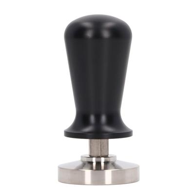 Kaffeepulver Hammer Konstante Elastizität Edelstahl Kaffeetamper für Zuhause Schwarz 58mm/2.3in